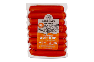 Сосиски варені Хот-дог Козацька ферма в/с кг