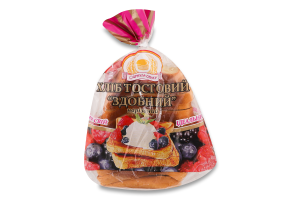 Хліб половинка в нарізці тостовий Здобний Формула смаку м/у 250г