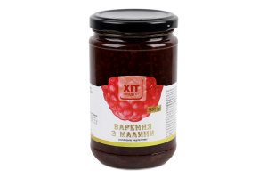 Варенье из малины стерилизованное Хіт продукт в/с с/б 385г