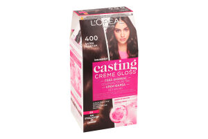 Крем-краска для волос без аммиака Casting creme gloss №400 L'Oreal Paris 1шт