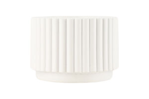 Свічник MBM My Home круглий білий SK-37