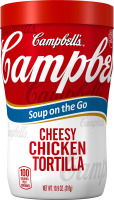 Campbell's Soup On The Go Cheesy Chicken Tortilla