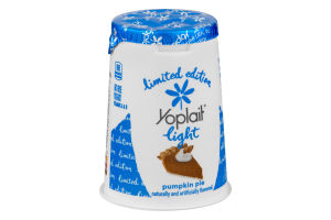 Yoplait Light Fat Free Yogurt Pumpkin Pie