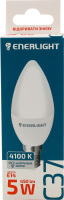 Лампа світлодіодна Enerlight С37 5Вт 4100K E14