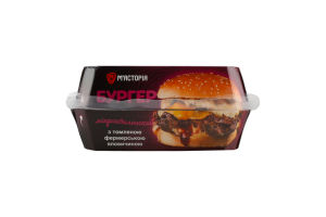 Бургер з томленою фермерською яловичиною М'ясторія к/у 250г