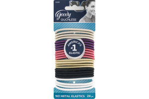 Goody Ouchless No Metal Elastics - 24 CT