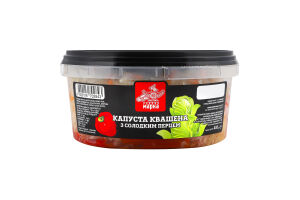 Капуста квашенная со сладким перцем Чудова марка п/у 400г