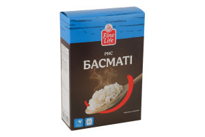 Рис Басмати Fine Life к/у 4х100г