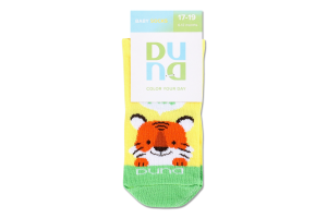 Шкарпетки дитячі Duna 4057 жовтий р.10-12