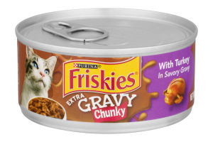 Purina Friskies Extra Gravy Chunky with Turkey