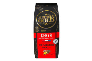 Кава зерно Aroma Gold Black Label Kenya