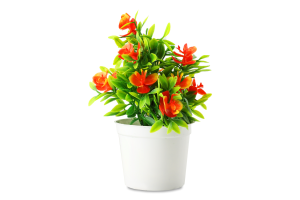 Квіти штучні у горщику 11*16см в асортименті