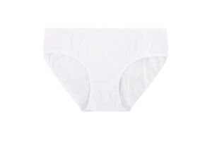 Труси-сліпи жіночі білі 95%бавовна 5%еластан р.XL/2ХL/3XL 55200-1 Домінант