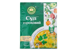 Суп АКП 60 г пак. гороховий