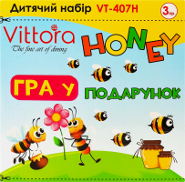 Набір посуду дитячого Мед склокераміка 3предмети Vittora