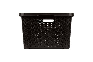 Кошик 10л коричневий з кришкою Diomedea