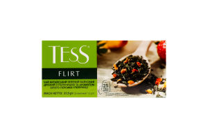 Чай зеленый Flirt Tess к/у 25х1.5г