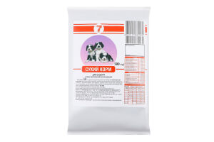 Корм Семерка д/собак 500 г Для щенков (фиол.)