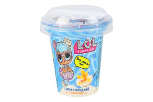 Творожок 5% сладкий со вкусом ванили L.O.L. Surprise! ст 130г
