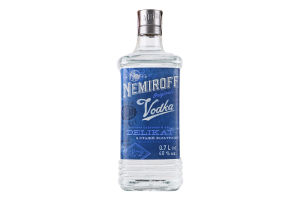 Горілка 0.7л 40% особлива м'яка Delikat Nemiroff пл