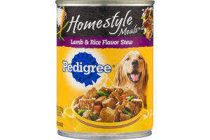 Pedigree Food For Dogs Homestyle Meals Lamb & Rice Flavor Stew