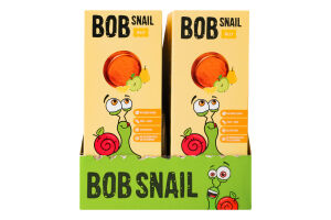 Мармелад фруктовий Яблуко-груша-лимон Jelly Bob Snail к/у 27г