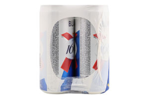 Пиво спеціальне 4х330мл 4.8% пшеничне світле пастеризоване Blanc Kronenbourg 1664 м/у