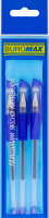 Комплект ручек гелевых синих 0.7мм №BM.8349-01-3 Buromax 3шт