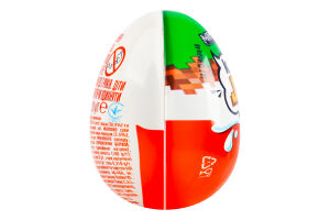 Шарики вафельные покрытые какао с молочным кремом внутри в молочной пасте и игрушкой Kinder Joy п/у 20г