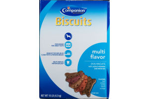 Companion Dog Biscuits Multi Flavor
