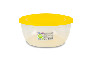 Контейнер универсальный 1.75л 198x198x85мм Круглый №3 Econom Box Ал-Пластик 1шт