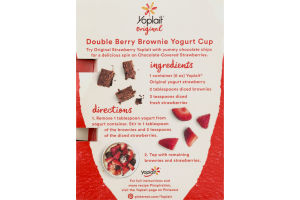 Yoplait Original Low Fat Yogurt Strawberry & Strawberry Banana - 12 CT