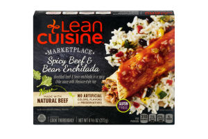 Lean Cuisine Marketplace Spicy Beef & Bean Enchilada