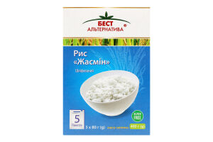 Рис Бест Альтернатива Жасмін 5*80г