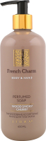 Мило д/тіла та рук French Charm Wood smoky cherry парфумоване 400мл з дозатором Liora