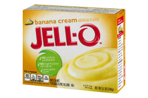 Jell-O Instant Pudding Banana Cream