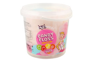 Вата сахарная Фруктовый микс Candy Floss Boomza! ведро 30г