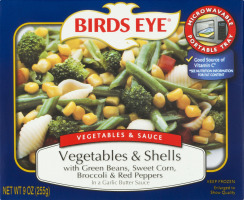 Birds Eye Vegetables & Sauce Vegetables & Shells