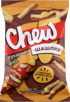 Сухарики пшенично-житні Шашлик Chew м/у 70г