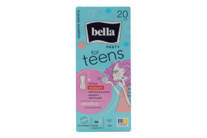 Прокладки ежедневные гигиенические Sensitive For teens Panty Bella 20шт