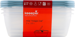 Комплект ємностей для морозилки 1.25л №3015 Polar Keeeper 3шт