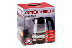 Електрочайник Grunhelm EKG-2320 2,0 л 1500 Вт чорний