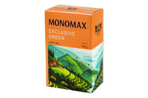 Чай зеленый китайский листовой Exclusive Monomax в/с к/у 90г