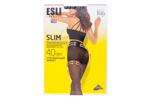 Колготки женские Esli Slim №8С-61СПЕ 40den 2 nero
