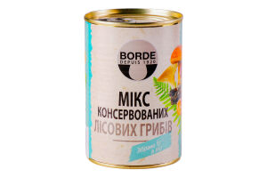 Мікс Borde Лісових грибів консервовані