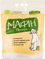 Наполнитель гигиенический мелкий Премиум Мафін 4кг