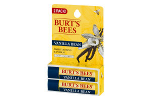 Burt's Bees Moisturizing Lip Balm Vanilla Bean - 2 PK