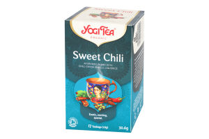 Фіточай Sweet chili YogiTea к/у 17х1.8г