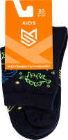 Шкарпетки дитячі MovementStandard №MS M0402S 33 30-32 темно-синій