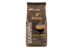 Кофе натуральный жареный в зернах Caffe Crema Barista Tchibo м/у 1кг